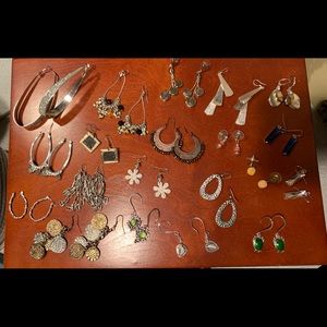 20 Pairs of Pierced Earrings